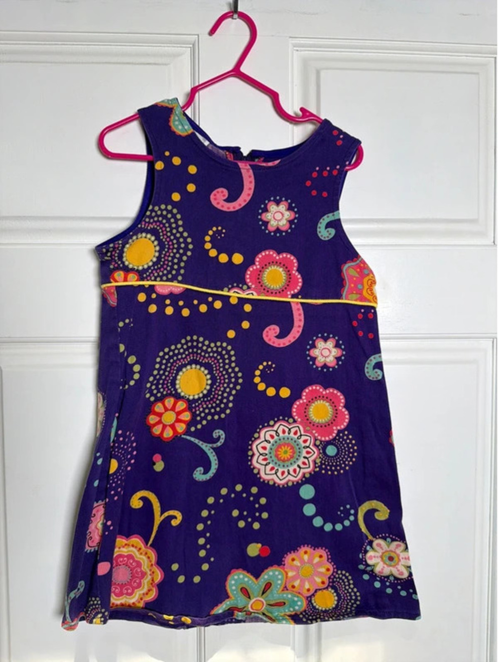 Vintage Boutique Maggie Breen Purple Floral Dress